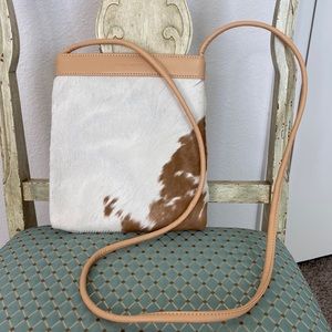 NWOT Nine West Faux Horsehair Bag